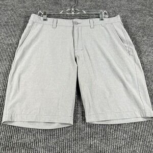 Travis Mathew Shorts Mens Size 34 Gray Chino Golf Outdoor Casual Comfort